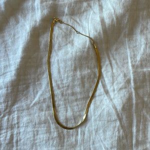 Madewell Herringbone Gold Chain